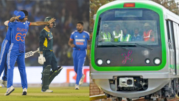 IND vs AUS 5th T20I Match: Namma Metro Goes The Extra Mile For Cricket Fans, Extends Timings