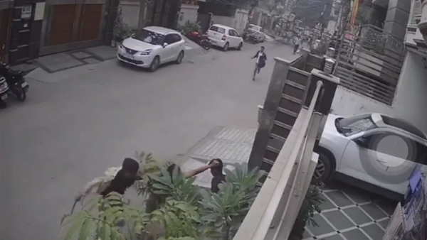 Brutal Attack In Delhis Adarsh Nagar, Watch Viral CCTV Camera Clip