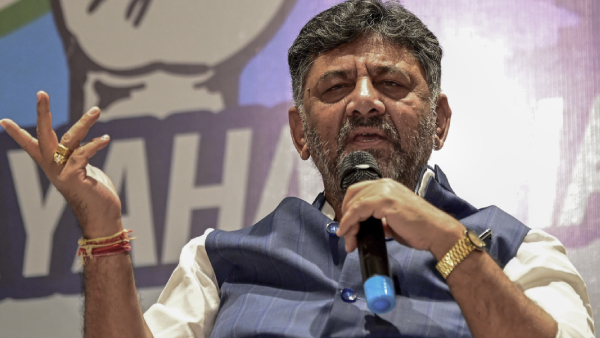 Karnataka Deputy Chief Minister DK Shivakumar