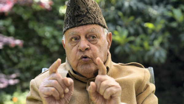 Jammu and Kashmir National Conference (JKNC) MP Farooq Abdullah Jammu and Kashmir National Conference (JKNC) MP Farooq Abdullah