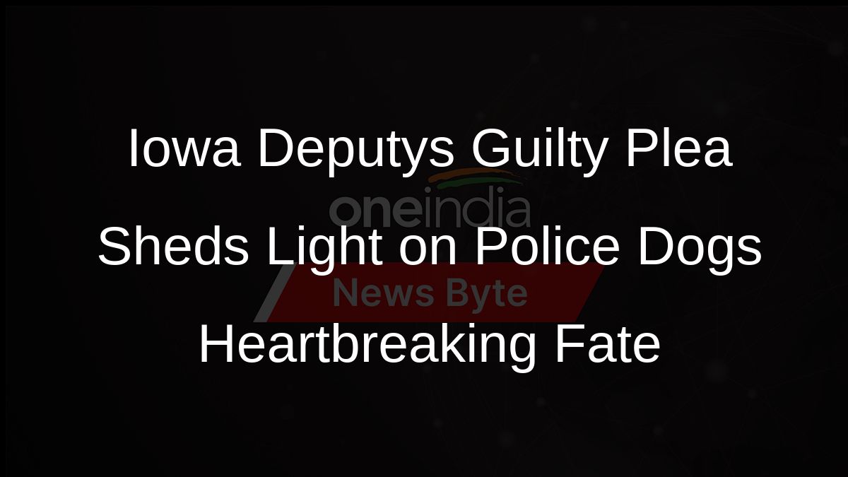Iowa Deputys Guilty Plea Sheds Light on Police Dogs Heartbreaking Fate Iowa Deputys Guilty Plea Sheds Light on Police Dogs Heartbreaking Fate
