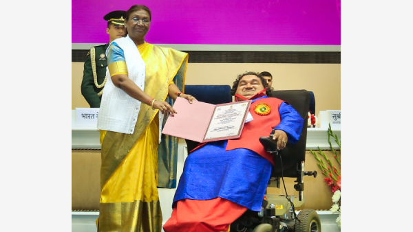 President Droupadi Murmu Honours Sai Kaustuv Dasgupta With National Award