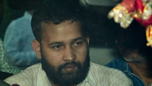 Lalit Jha, key accused in the recent Parliament security breach, being produced at the Patiala House Court, in New Delhi