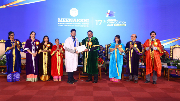Meenakshi Academy Of Higheer Education And Research Celebrates 17th Annual Convocation
