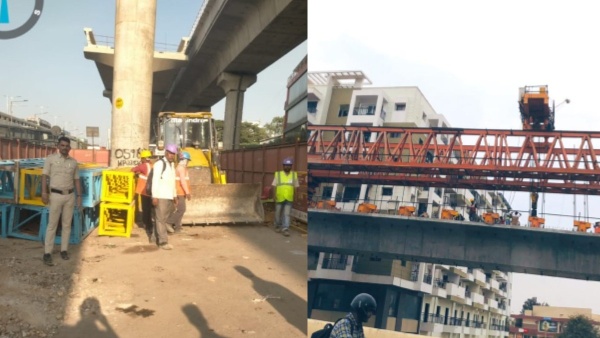Bengaluru Namma Metro Construction Back On Track After Stalled Work 