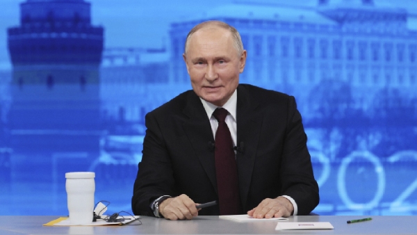 Russian President Vladimir Putin