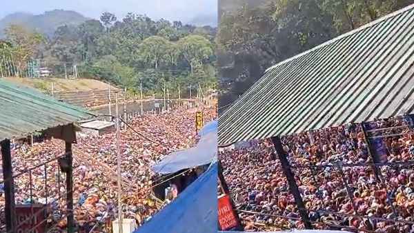 Huge Rush Of Pilgrims At Sabarimala Temple: Devotees Complain Lack Of Facilities