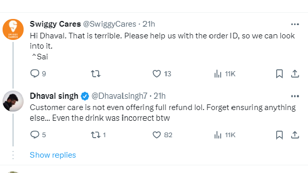 Swiggy Termed The Incident Terrible