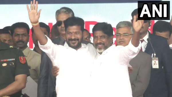 Revanth Reddy Takes Oath As New Telangana CM, Bhatti Vikramarka Is His Deputy