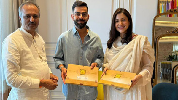 Anushka and Virat Kohli In Ayodhya