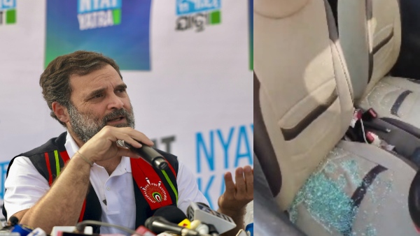 Congress Bharat Jodo Nyay Yatra-Led By Rahul Gandhi Attacked In Assam