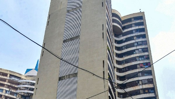 View of a building from the ground