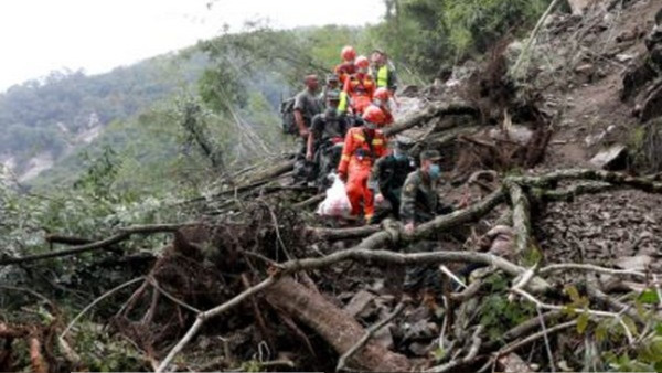 Landslide in China