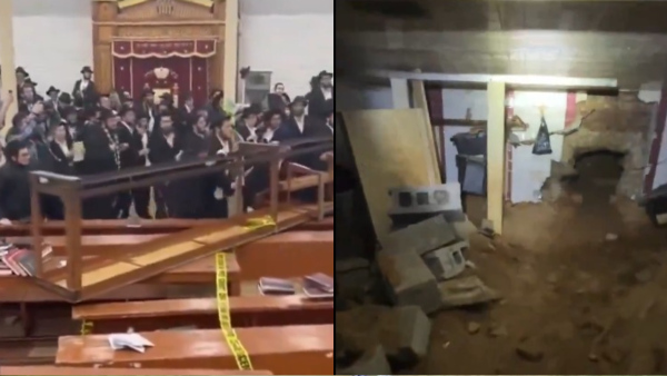 WATCH | Clash Erupts After Secret Tunnel Under New York Synagogue Found, 10 Arrested