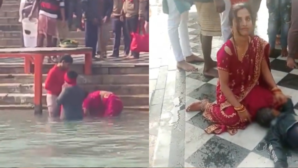 7-Year-Old Submerged in Ganga 7-Year-Old Submerged in Ganga