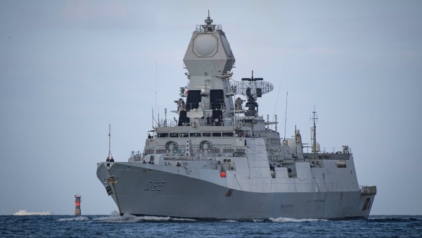 INS Chennai Approaches Hijacked Vessel Off Somalia Coast, Initiates Warning To Pirates