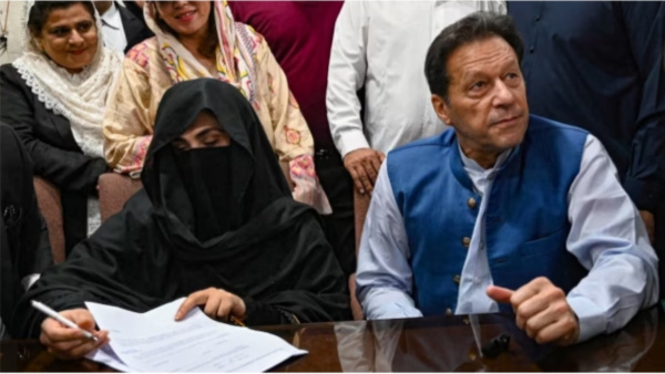 Imran Khan and Bushra Bibi Imran Khan and Bushra Bibi