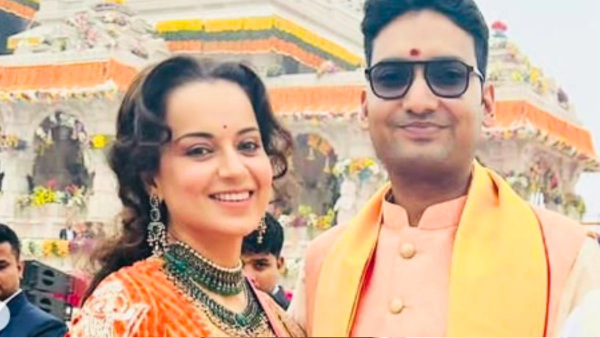 Kangana Ranaut with Nishant Pitti