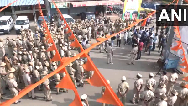 Keragodu Tense After Hanuman Flag Removed