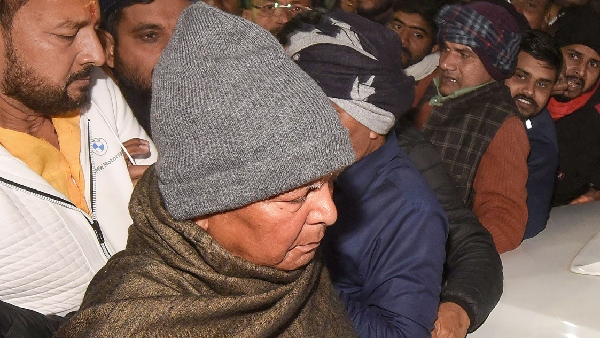 ED Questions Lalu In Land-for-Jobs Scam