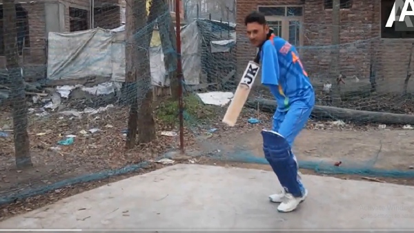  34-year-old differently-abled cricketer Amir Hussain Lone from Jammu and Kashmir