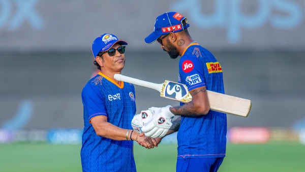 Sachin Tendulkar and Hardik Pandya