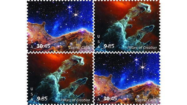 NASA Webb US stamps