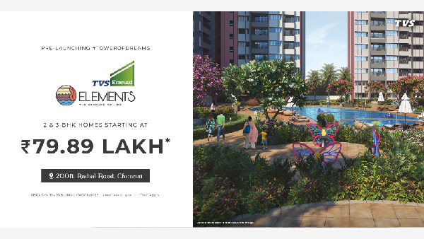 TVS Emerald Elements: Your Gateway To Exquisite Living In Kovilambakkam