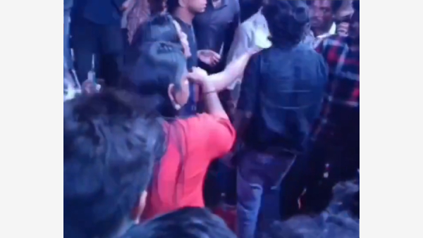 Why Did VJ Aishwarya Slapped A Man At Captain Miller Event?