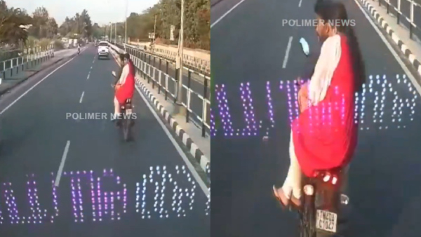 On Cam: Speeding Bus Rams Bike On Cam: Speeding Bus Rams Bike