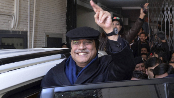 Pakistan Peoples Party (PPP) top leader Asif Ali Zardari
