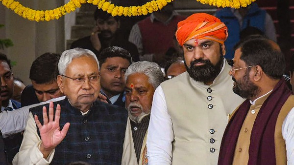 Nitish Kumar And Samrat Chaudhary