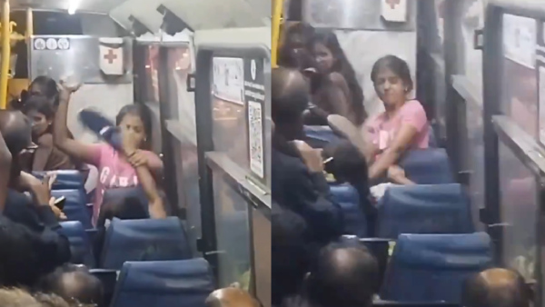 BMTC Bus Fight Video