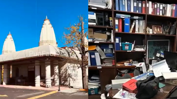 Canada Mandir Vandalism