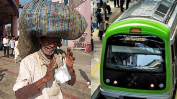 Farmer Denied Entry To Bengaluru Metro