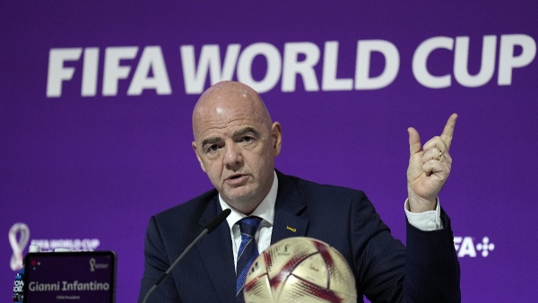FIFA president Gianni Infantino