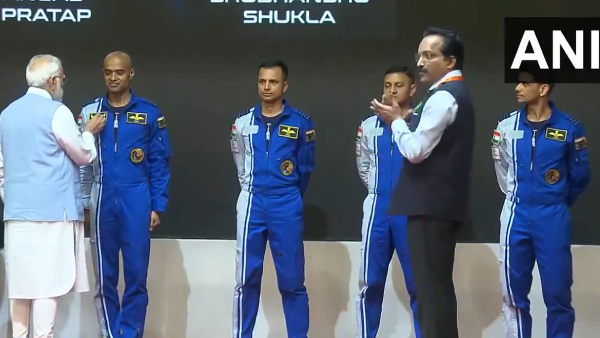 PM Modi Reveals Names Of Gaganyaan Astronauts