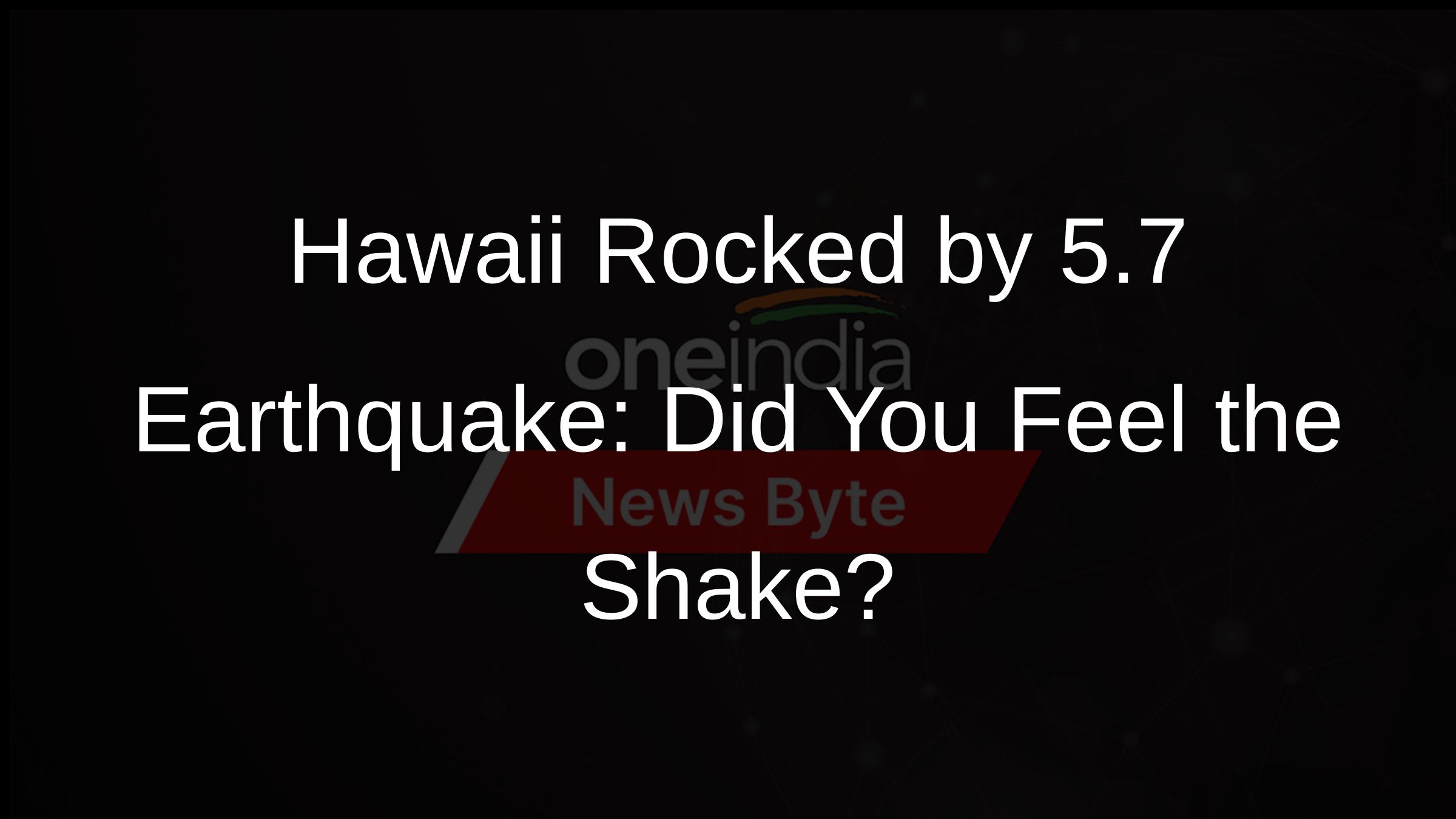 1976 hawaii earthquake