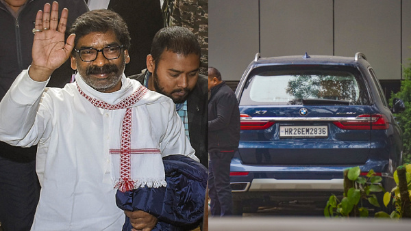 BMW Seized By ED Doesnt Belong To Soren BMW Seized By ED Doesnt Belong To Soren