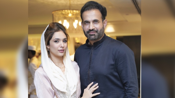 Irfan Pathan and his wife Safa Baig