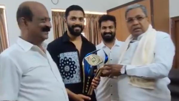 Karthik Meets Karnataka CM