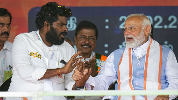 Annamalai Gets PM Modis Pat On Back