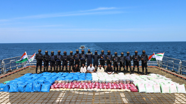 Gujarat Coasts Massive Drug Bust