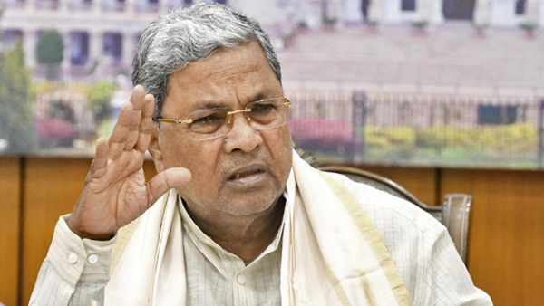 Karnataka Chief Minister Siddaramaiah
