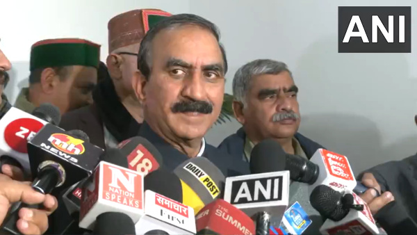 Himachal Pradesh CM Sukhvinder Singh Sukhu