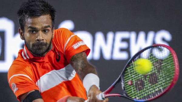 Sumit Nagal At Bengaluru Open