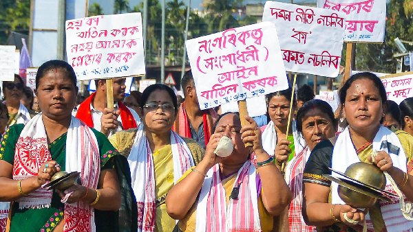 Anti-CAA Protests In Assam