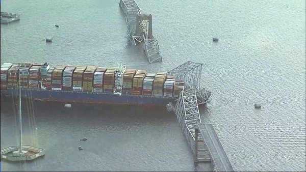 Cargo Ship Collision In Baltimore All 22 Crew Members Indian Nationals No Injuries Reported