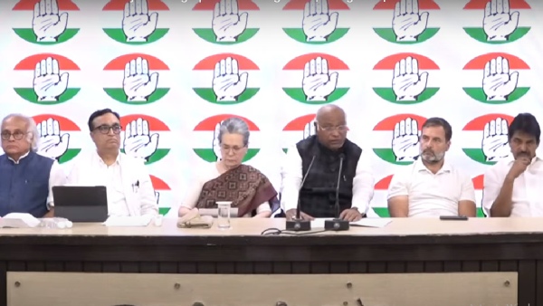 Congress Press Conference In Delhi Congress Press Conference In Delhi