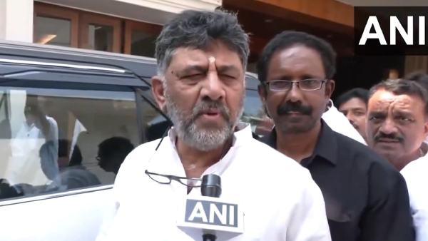 Karnataka Deputy Chief Minister and Congress leader DK Shivakumar